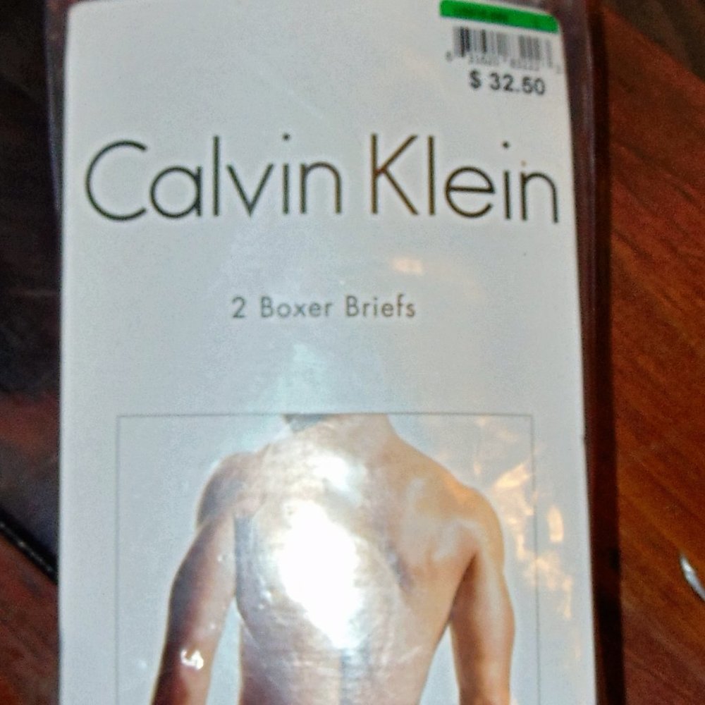 NEW Calvin Klein Mens Boxer Briefs Sz Large 2 Pr.